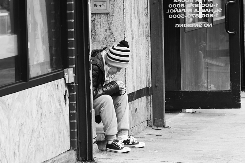 Homeless : Street Life : New York : Personal Photo Projects :  Richard Moore Photography : Photographer : 